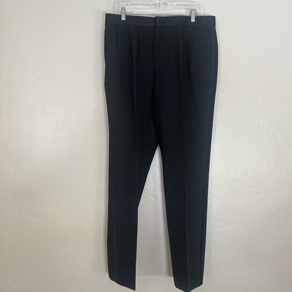 Stanley Blacker Full Tuxedo 44R Pants 34" waist 32" inseam Gently worn vintage - Picture 5 of 7